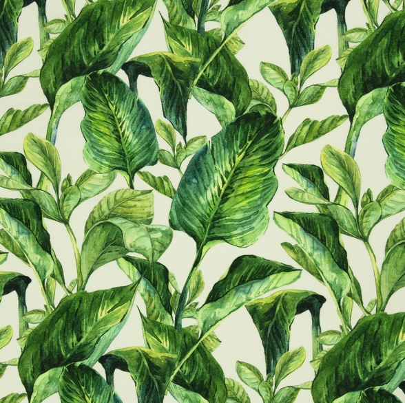 Tricot groene bladeren